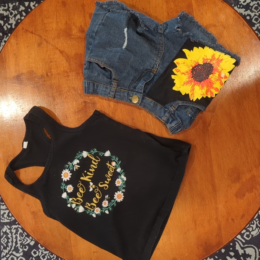 Sunflower girls 5t matching set